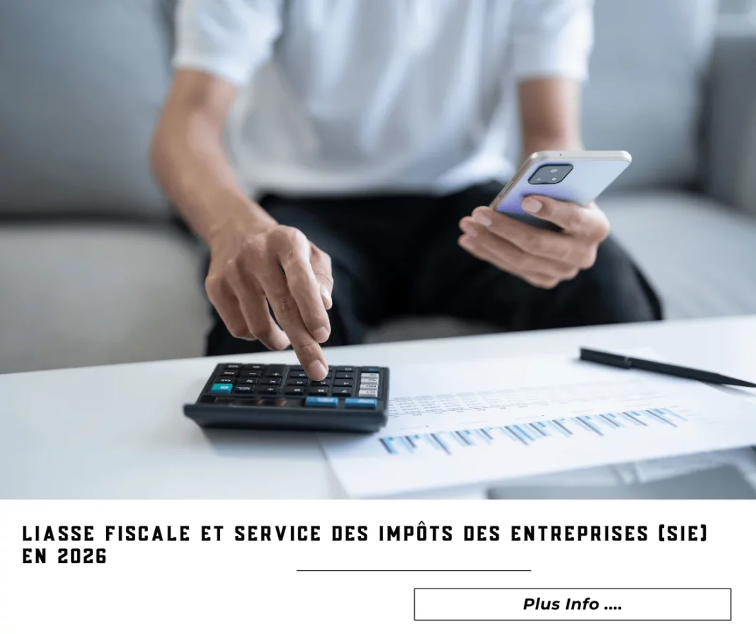 Liasse fiscale et Service des Impôts des Entreprises (SIE) en 2026
