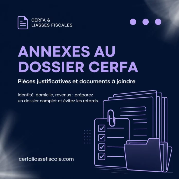 Annexes au dossier CERFA les pièces justificatives à joindre et les erreurs à éviter