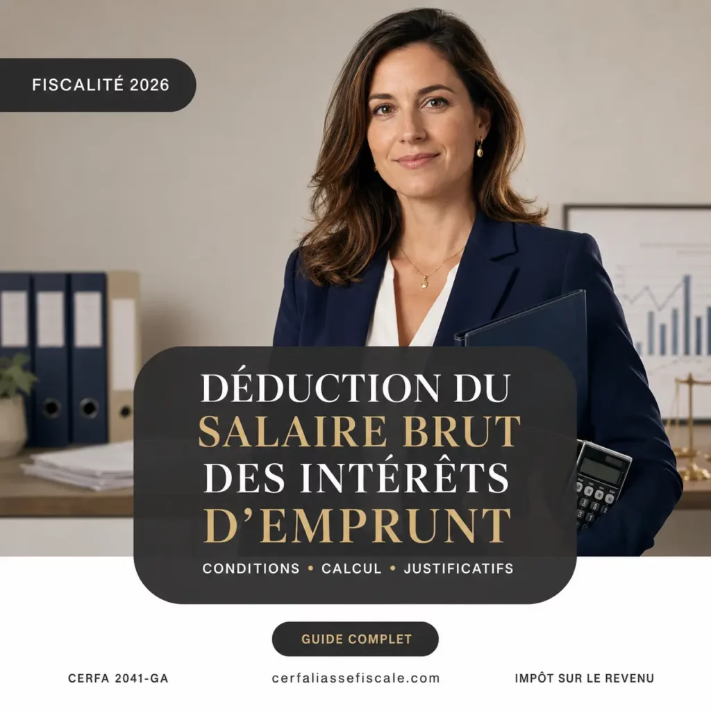 Déduction du salaire brut des intérêts d’emprunt : conditions fiscales 2026 1 Déduction du salaire brut des intérêts d’emprunt conditions fiscales 2026