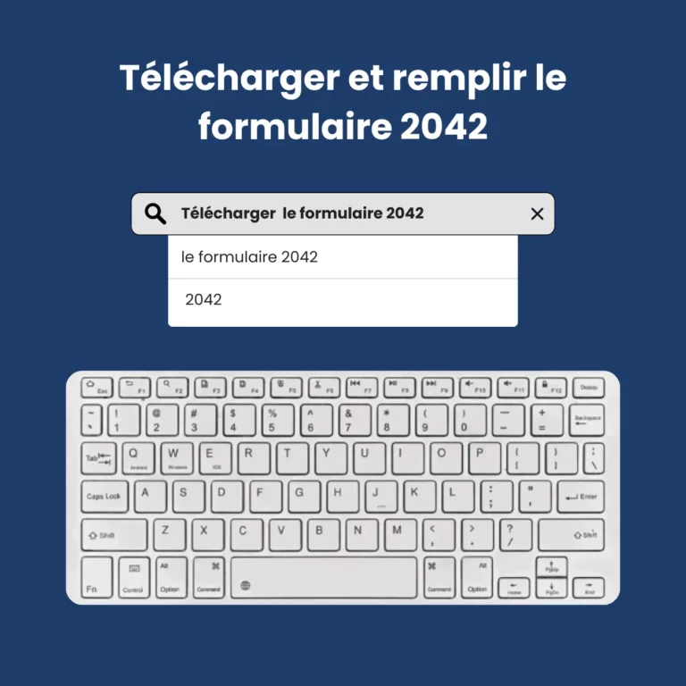 Télécharger et remplir le formulaire 2042