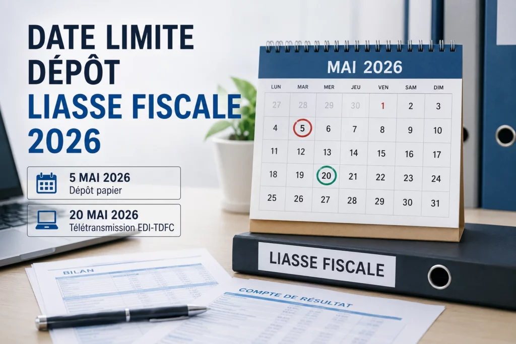 Date limite dépôt liasse fiscale 2026 : calendrier officiel, délais EDI-TDFC, pénalités et obligations fiscales 2 Date limite dépôt liasse fiscale 2026 calendrier officiel, délais EDI-TDFC,