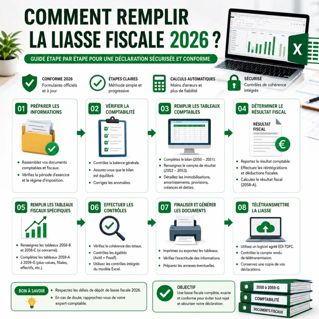 Télécharger la liasse fiscale 2026 : PDF,Excel, formulaires Cerfa 2 Comment remplir la liasse fiscale 2026