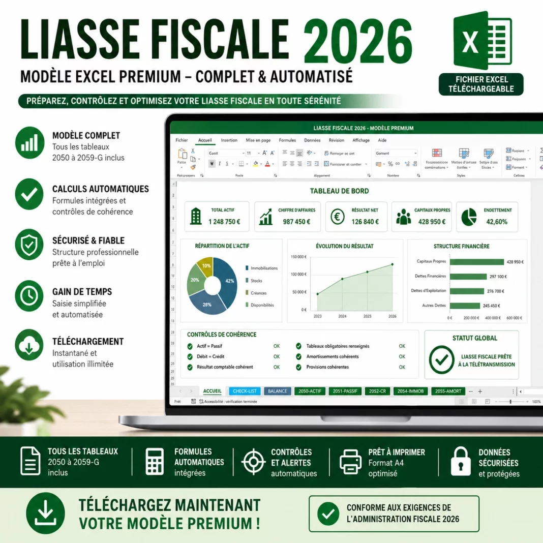 Télécharger la liasse fiscale 2026 PDF officiel, formulaires Cerfa