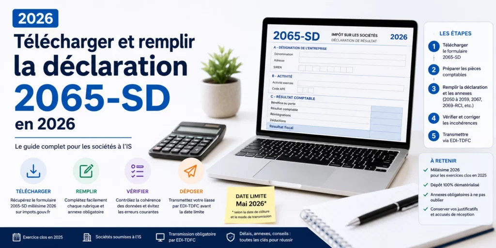 Guide pour la declaration 2065 SD