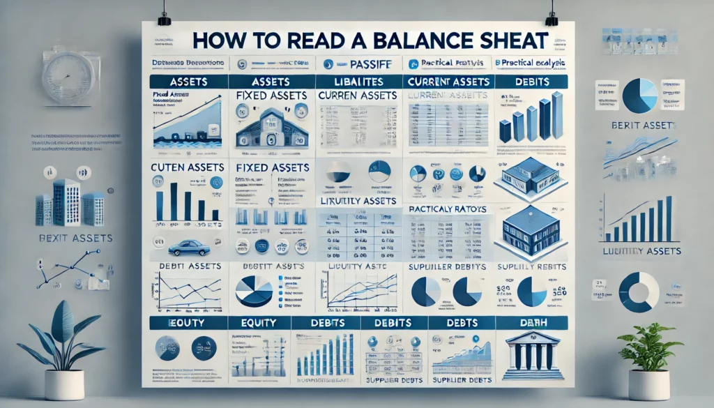 comment lire un bilan comptable