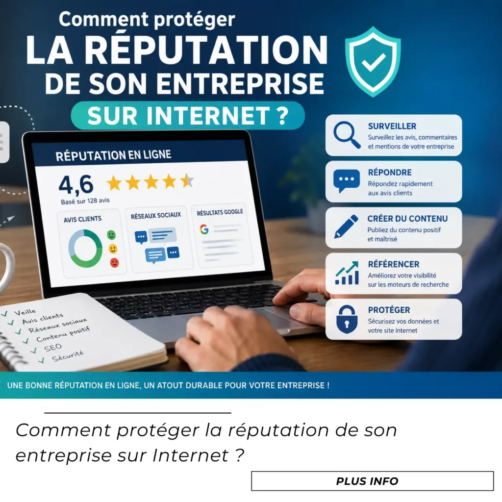 Comment protéger la réputation de son entreprise sur Internet