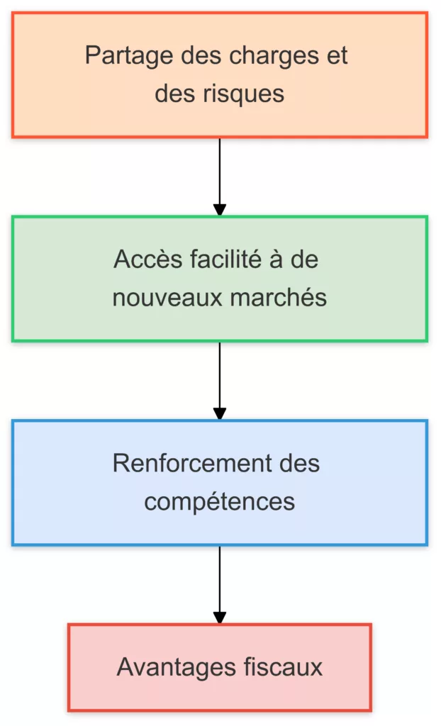 les avantages de la joint venture