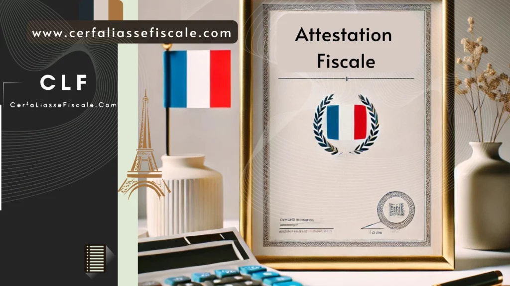 Comment obtenir une attestation fiscale en ligne 2025 1 Attestation fiscale