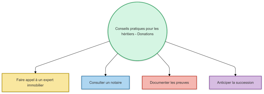 Conseils pratiques pour les heritiers