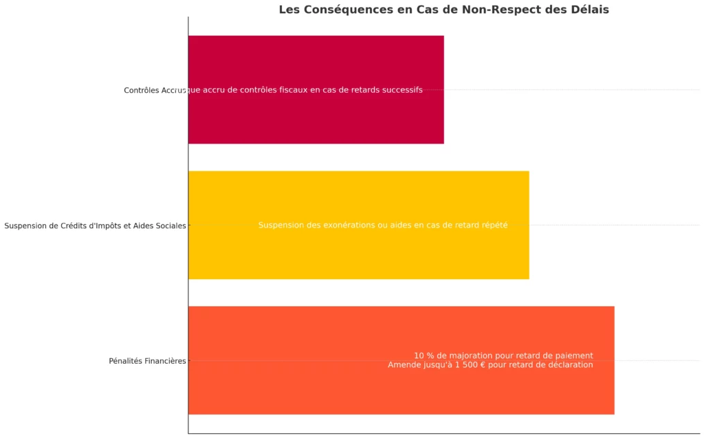 Les Consequences en Cas de Non Respect des Delais