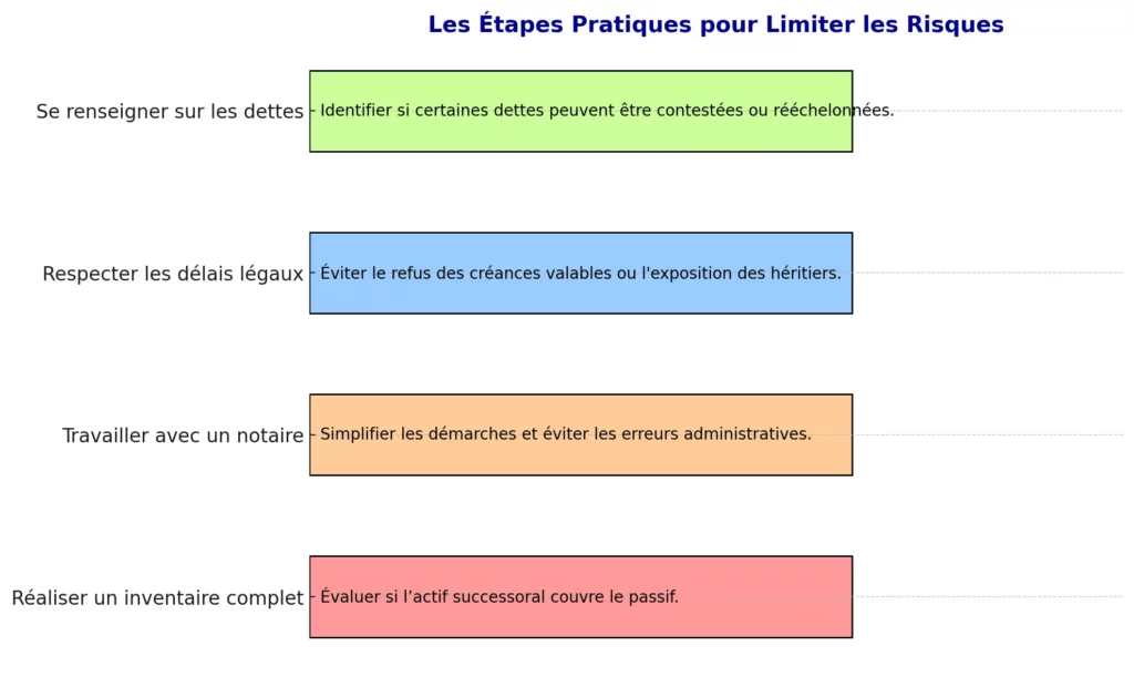 Les Etapes Pratiques pour Limiter les Risques
