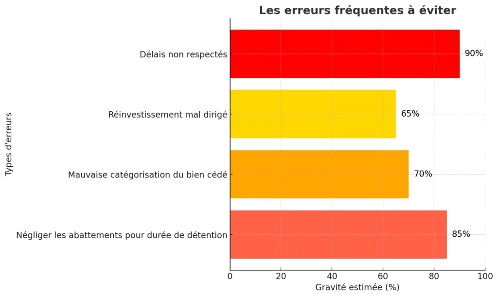 Fiscalité des Plus-Values en France : Ce qui Change en 2025 3 Les erreurs frequentes