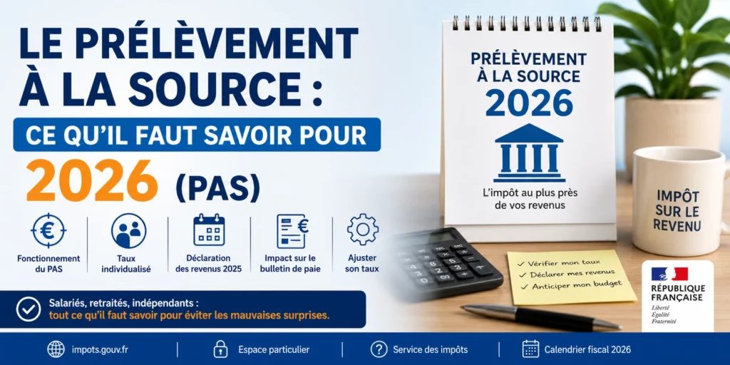 Prélèvement à la source 2026 expliqué