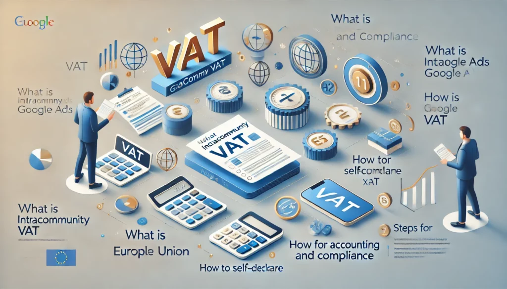 La TVA Intracommunautaire sur les Publicités Google : Comprendre, Comptabiliser et Déclarer 2 tva avec google en france tva intracom