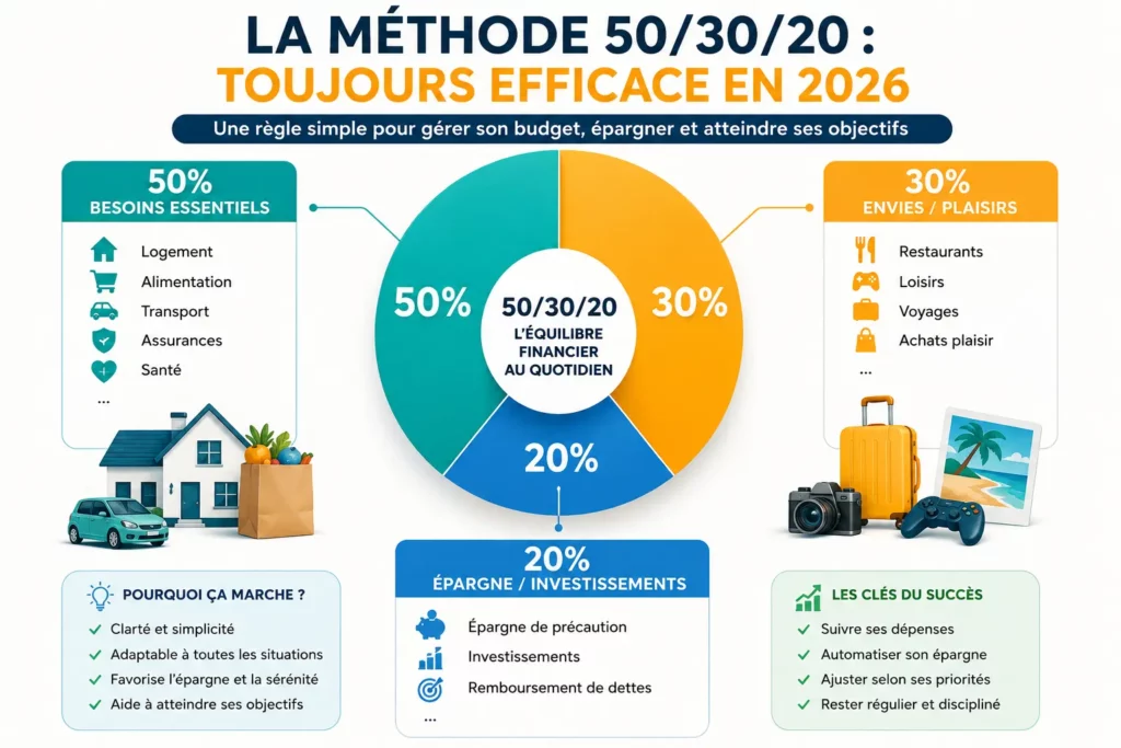 La méthode 503020 expliquée