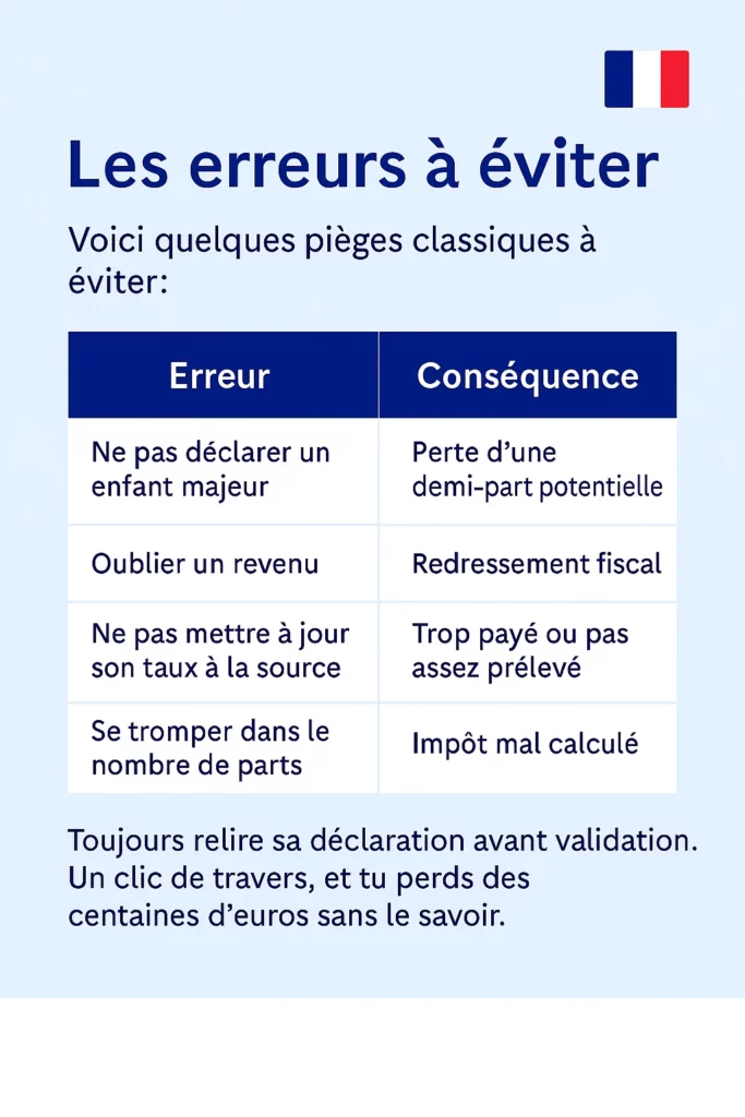 Barème de l'impôt 2025 sur le revenu : ce que tu dois vraiment savoir 3 Les erreurs a eviter – impot 2025