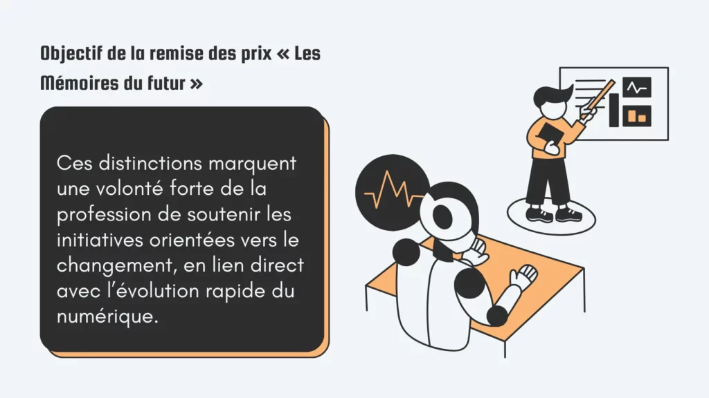 Objectif de la remise des prix Les Memoires du futur
