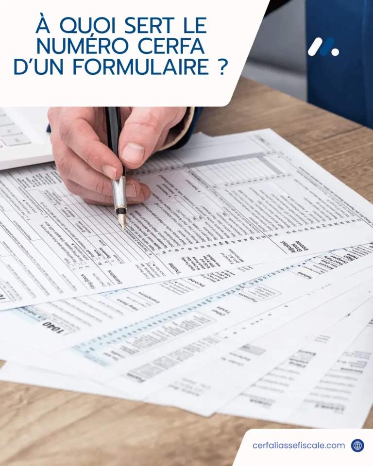À quoi sert le numéro Cerfa d’un formulaire ?