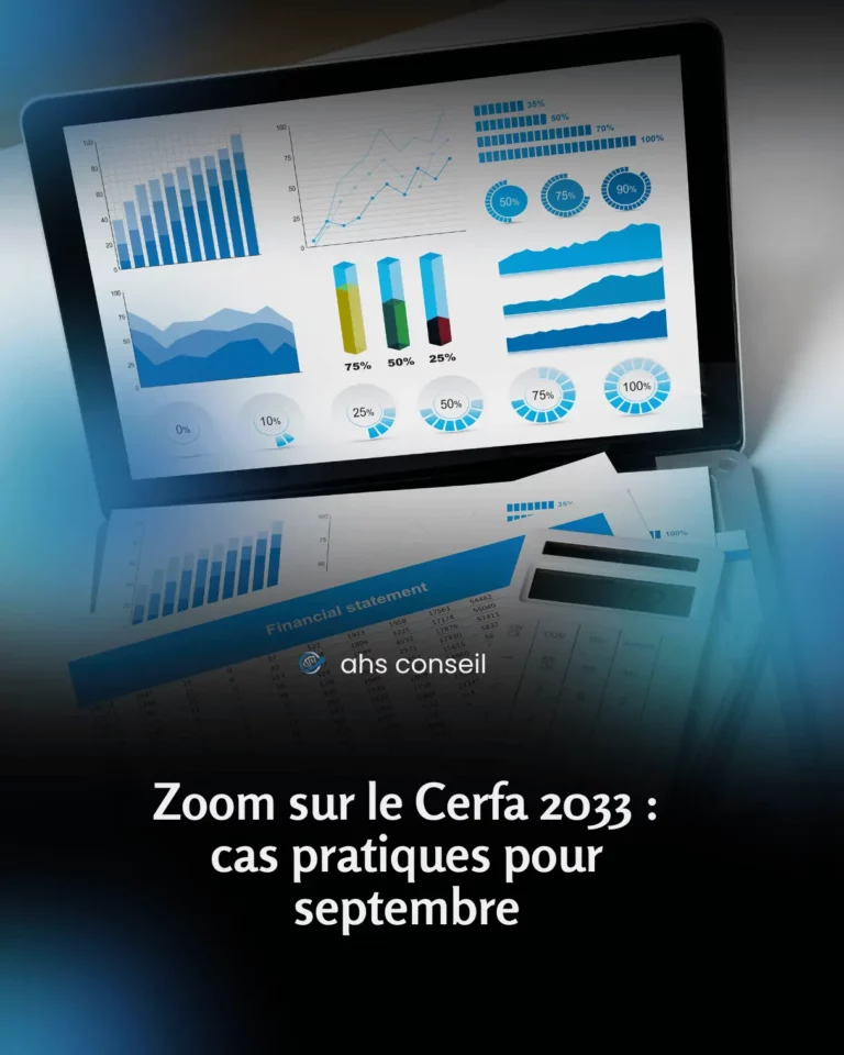 Zoom sur le Cerfa 2033 : cas pratiques pour septembre