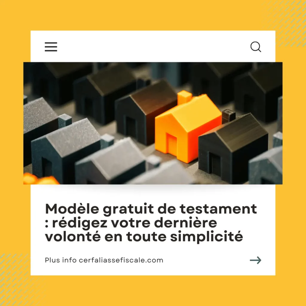Modèle gratuit de testament : rédigez votre dernière volonté en toute simplicité 1 Modele gratuit de testament redigez votre derniere volonte en toute simplicite