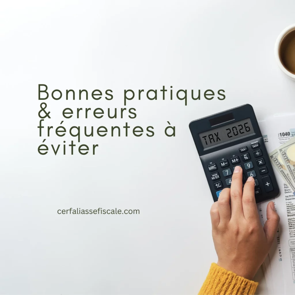 Bonnes pratiques erreurs frequentes a eviter