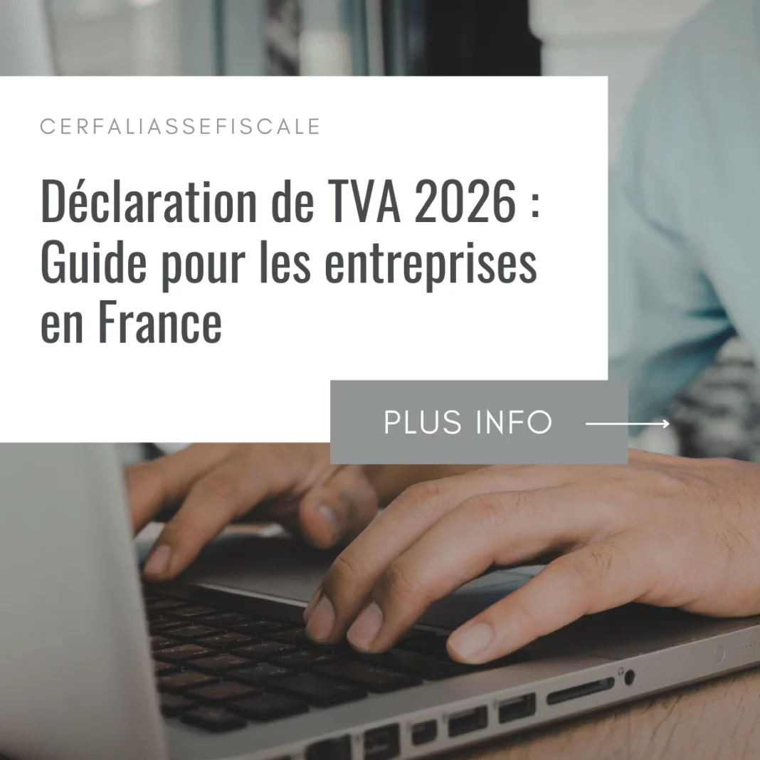 Déclaration de TVA 2026 : Guide pour les entreprises en France