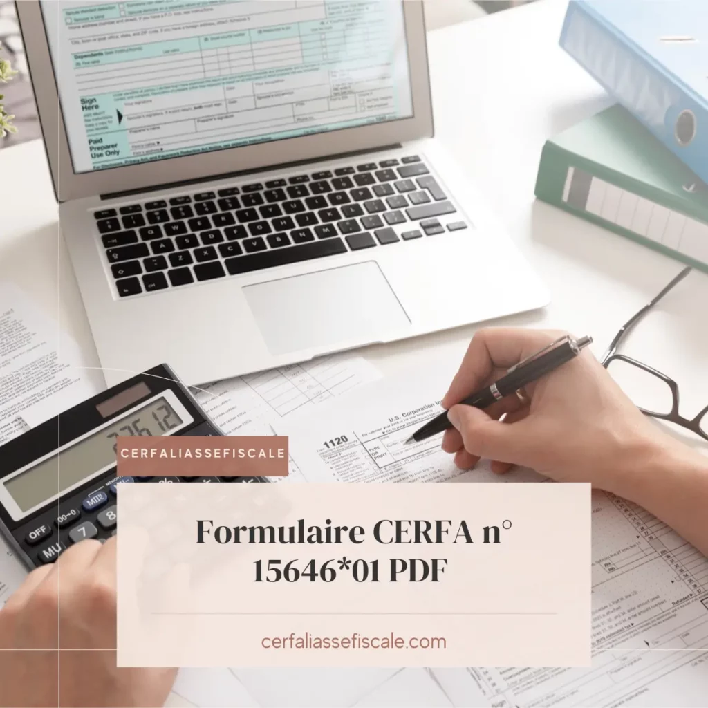 Formulaire CERFA n° 1564601 PDF Guide et telechargement