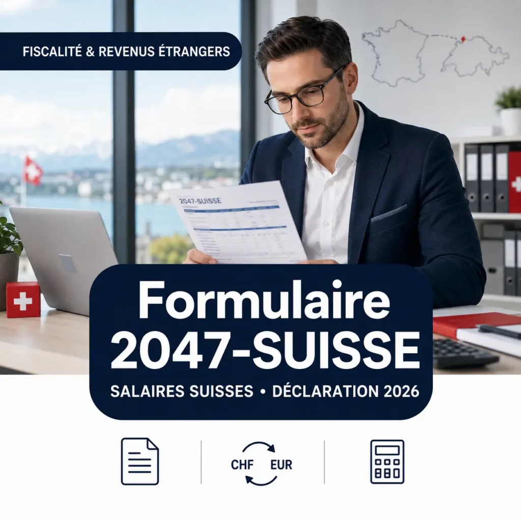 Formulaire 2047-SUISSE  comment déclarer ses salaires suisses en 2026 