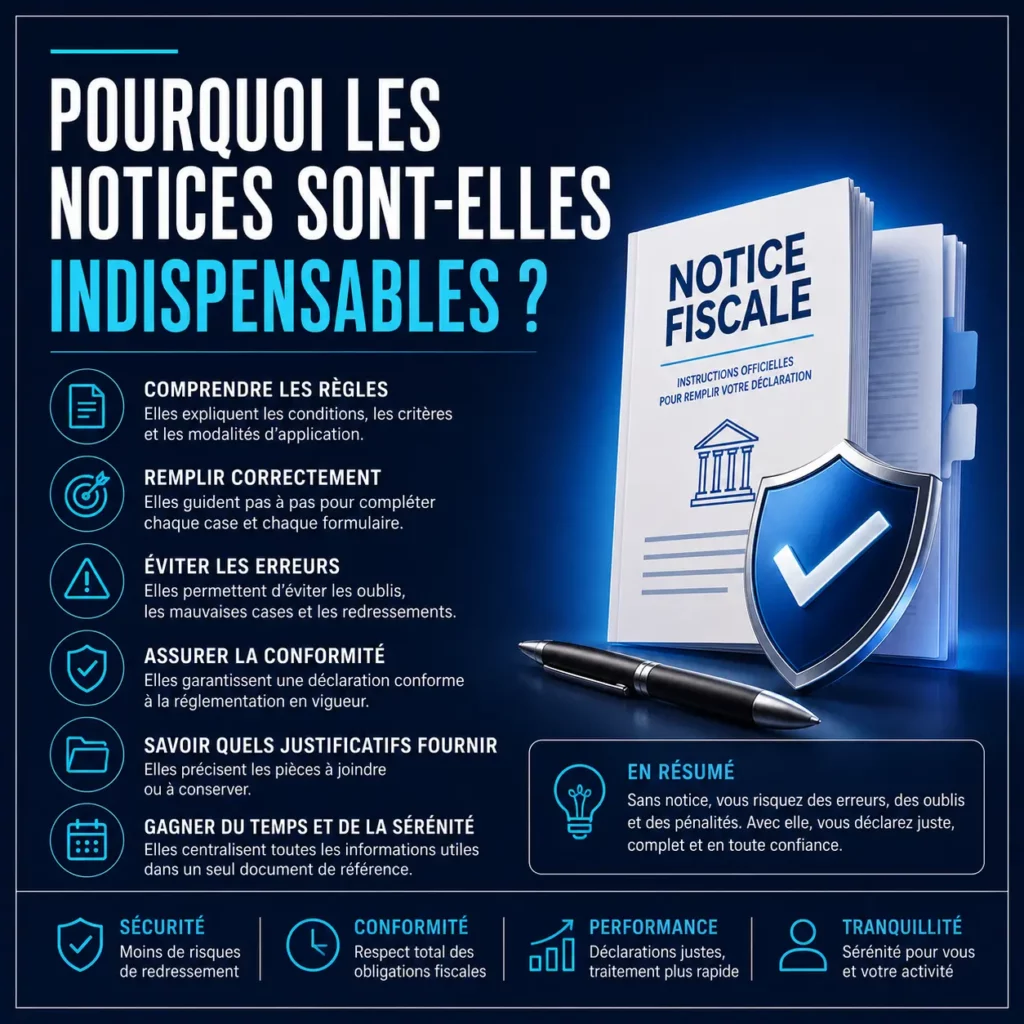 Pourquoi les notices sont indispensables