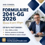 Formulaire 2041-GG 2026 bénéficiaires, revenus étrangers