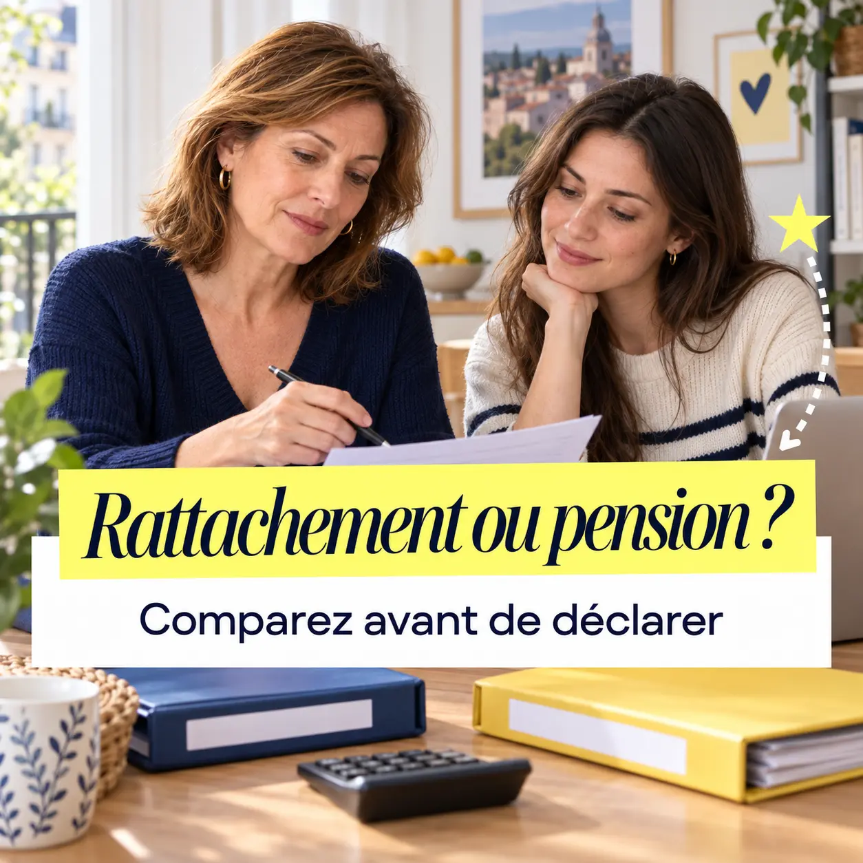 Pension alimentaire enfant majeur ou rattachement fiscal